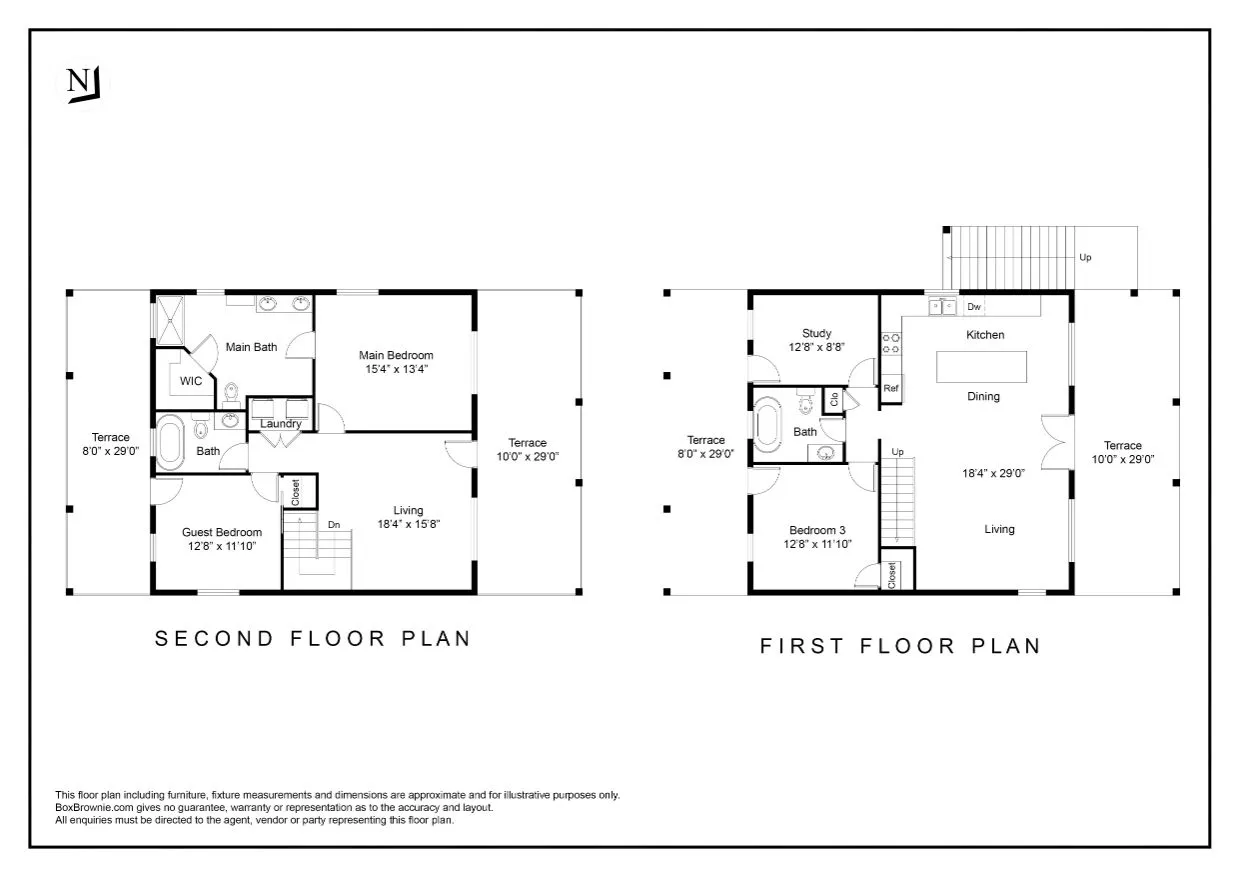 Mid-Size Coastal floor plan - Layout 5